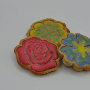 Decorated Flower & Butterfly Cookie – Enchanted Garden