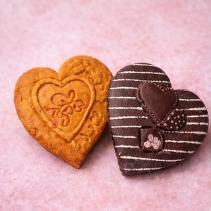Premium XL Heart Cookie – Woofentine Edition